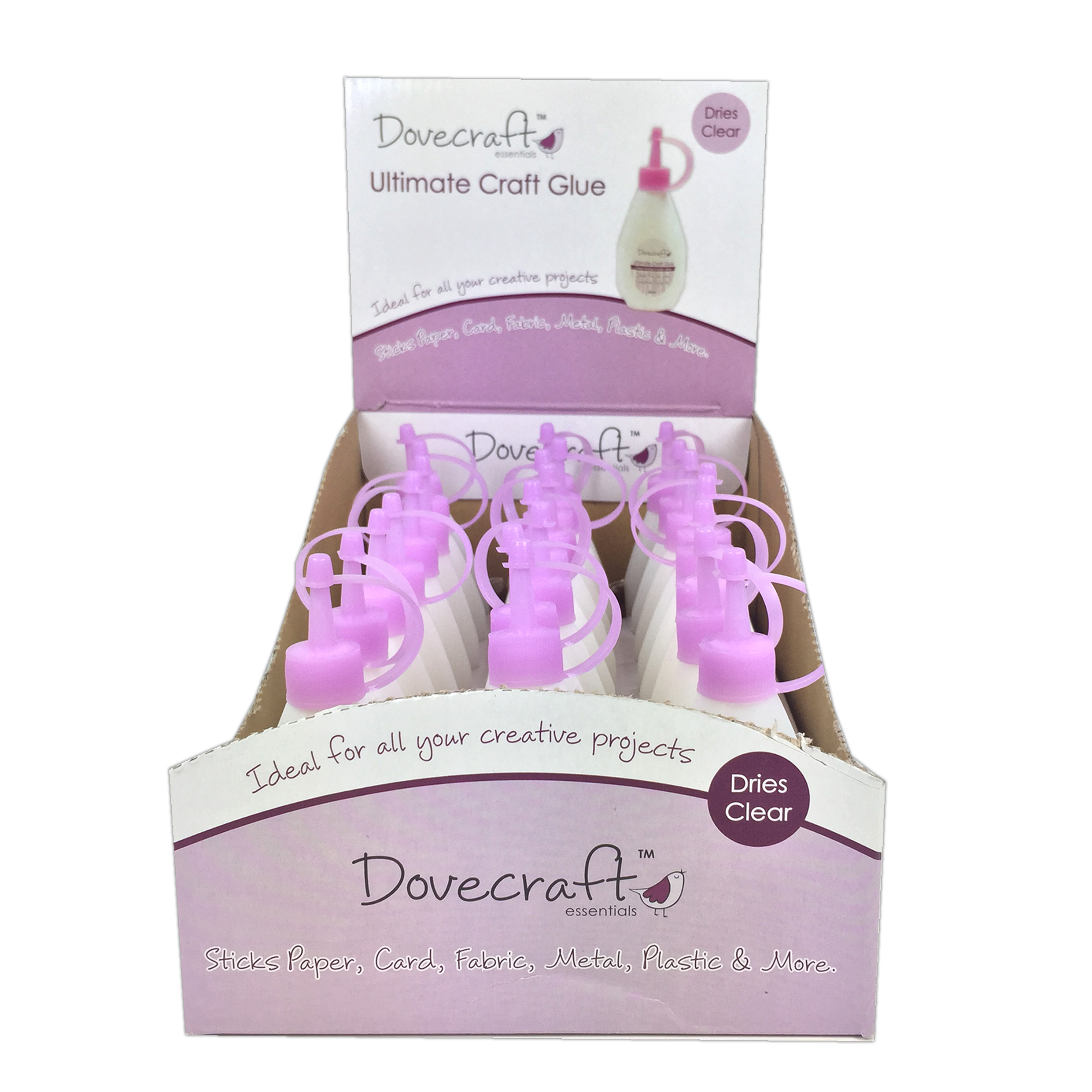 Dovecraft Ultimate Clear Acrylic Craft Glue Beguiling Bee's Emporium