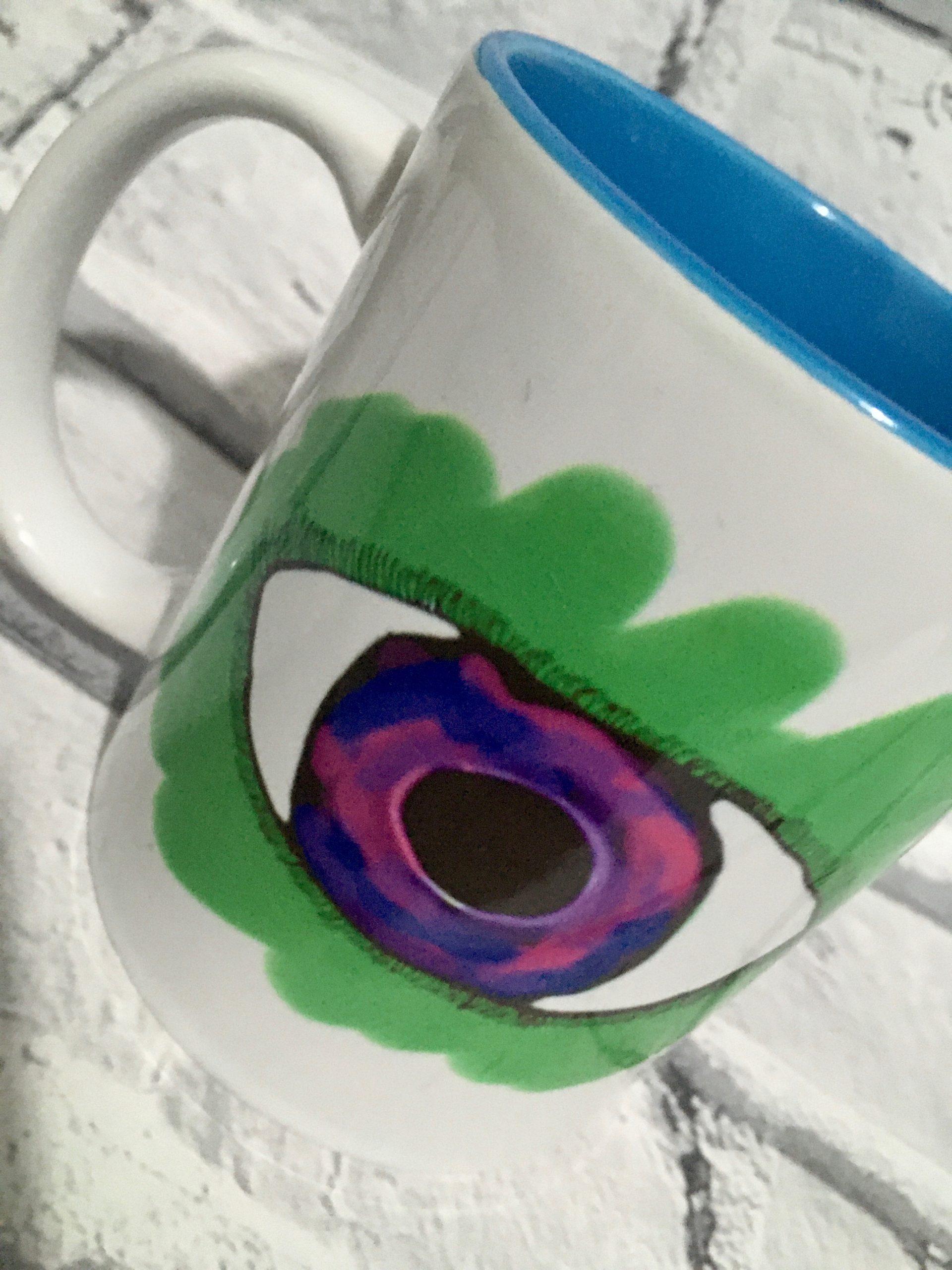 Monster Eye Mug Beguiling Bee's Emporium