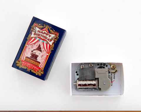 Happy Birthday Music Box Kit In A Matchbox - Image 4