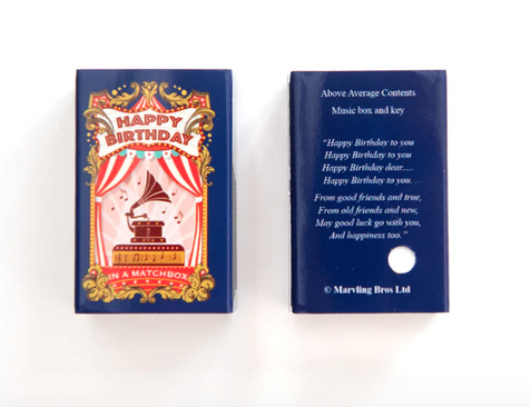 Happy Birthday Music Box Kit In A Matchbox - Image 5