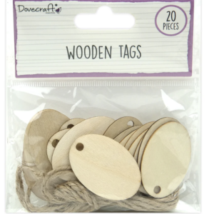 Wooden Craft Tags - Dovecraft